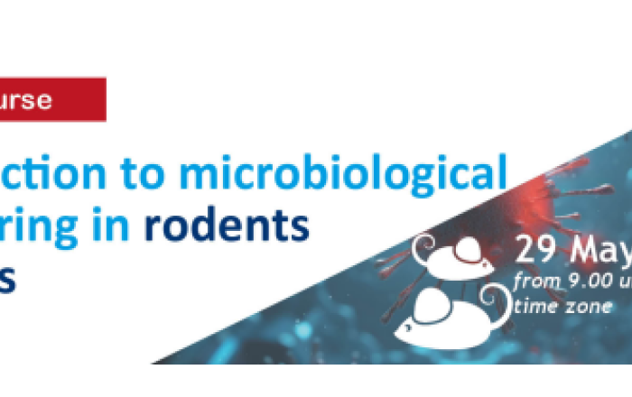 Online Course: "Introduction to  microbiological  monitoring in  rodents facilities" - 29 Maggio 2024