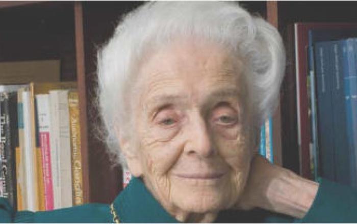 Foto di Rita Levi Montalcini